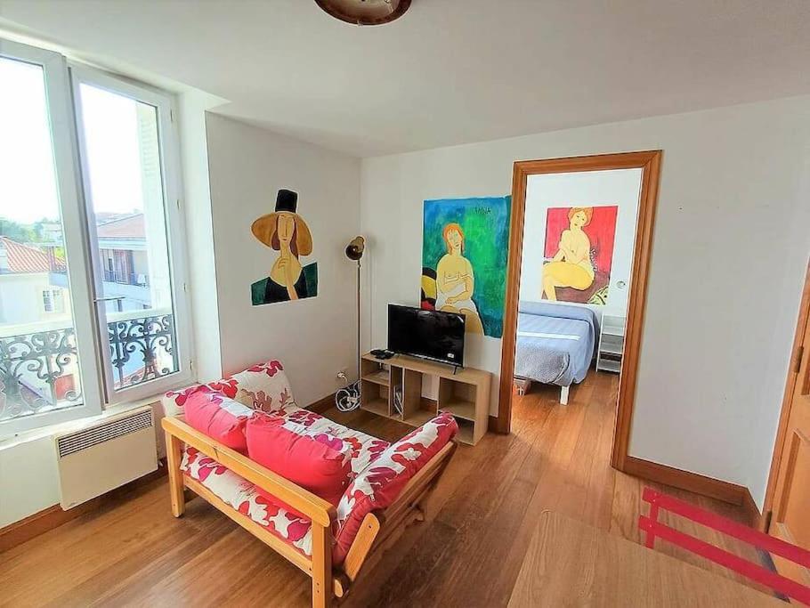 Bonito Estudio Reformado 1 Dormitorio 3 Personas Hendaye Exterior photo